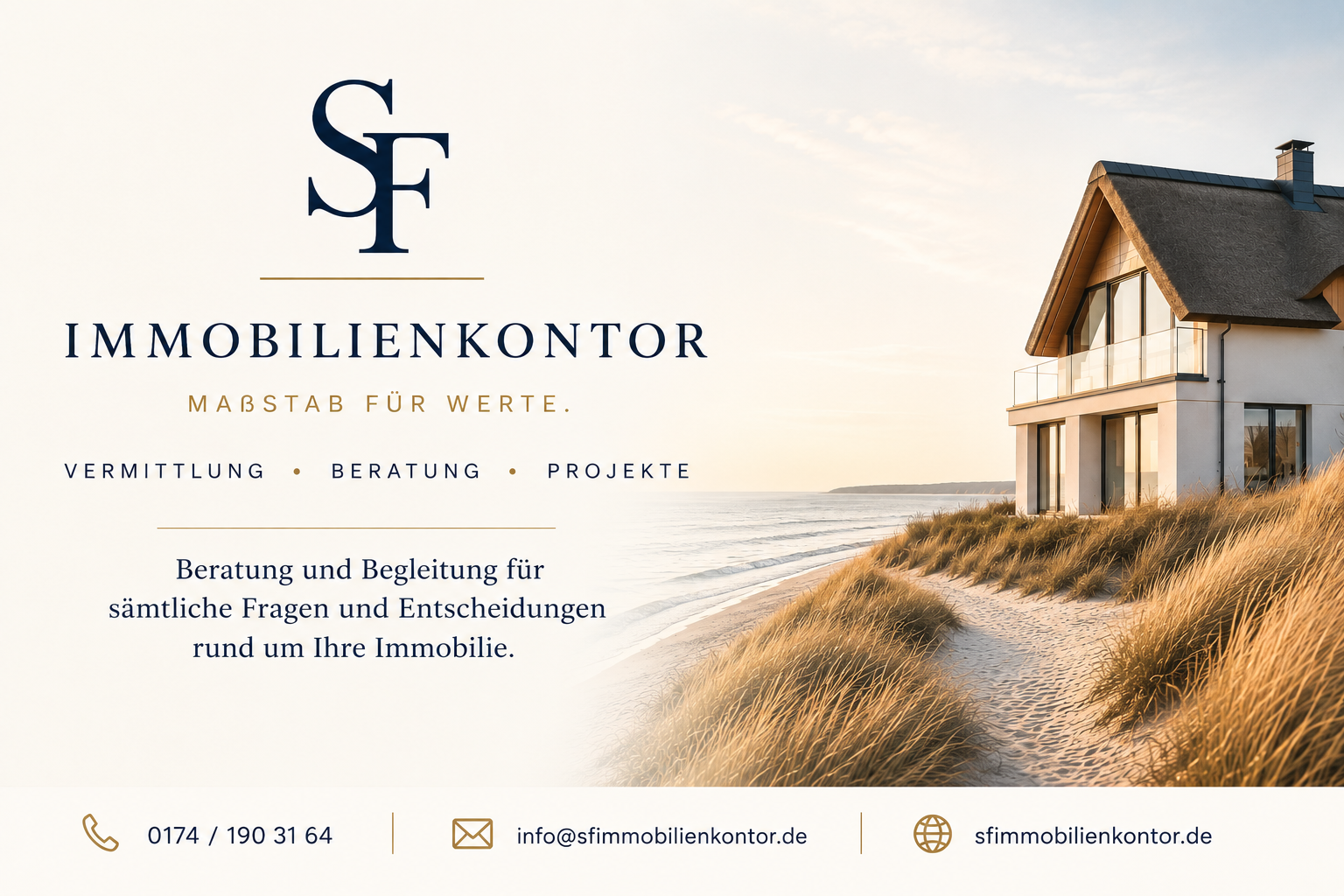 SF Immobilienkontor – Vermittlung, Beratung und Projekte